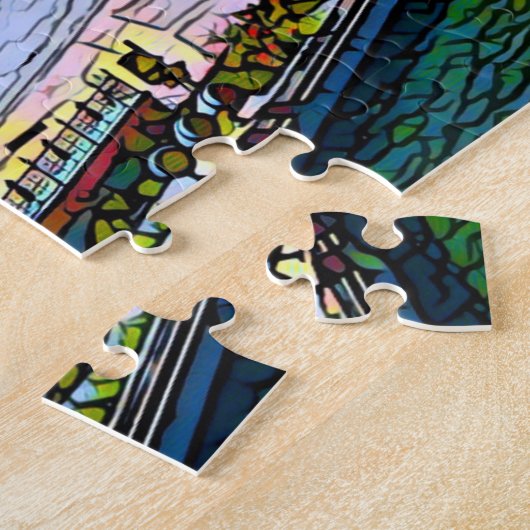 Real Spanje- Plaza de Espana Legpuzzel (Zijkant)