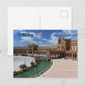 Real Spanje — Sevilla Briefkaart (Voorkant / Achterkant)