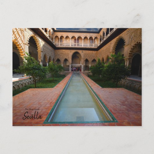 Real Spanje — Sevilla Briefkaart (Voorkant)