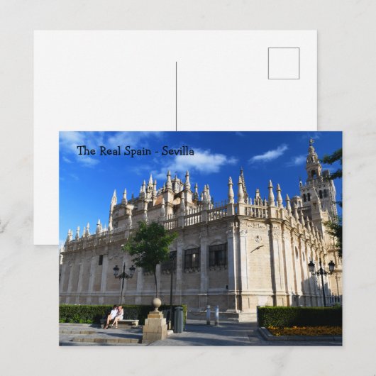 Real Spanje — Sevilla Briefkaart (Voorkant / Achterkant)