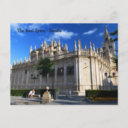 Real Spanje — Sevilla Briefkaart (Voorkant)