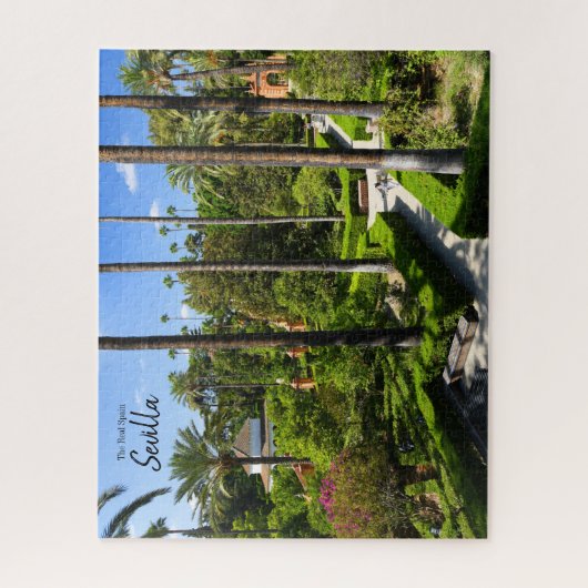 Real Spanje — Sevilla Legpuzzel (Verticaal)