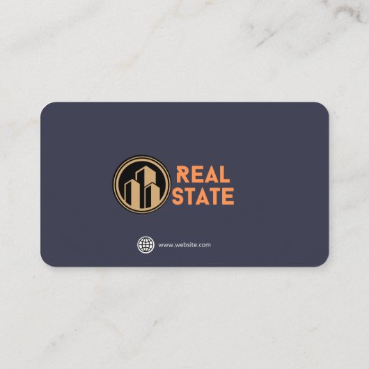 REAL STAAT VISITEKAARTJE (Achterkant)