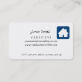 Real State Agent business cards Visitekaartje (Achterkant)