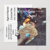 Real state Open House meer Pop per Briefkaart (Voorkant / Achterkant)