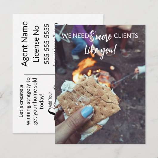 Real state Open House meer Pop per Briefkaart (Voorkant / Achterkant)