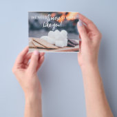 Real state Open House meer Pop per Briefkaart Flyer (Hand)