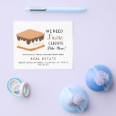 Real state Open House meer Pop per Briefkaart Flyer (Enkel)