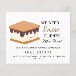 Real state Open House meer Pop per Briefkaart Flyer