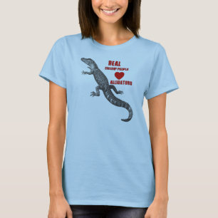 Real Swamp People Love Alligators T-shirt