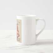 Real Talk with Tom and Sherry Cartoon Mug Porselein Kop (Rechts)