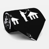 REAL-THOR ZWARTE STROPDAS (Opgerold)