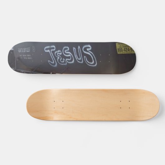 Real Traffiti Jesus Schaats Board Skateboard (Horizontaal)