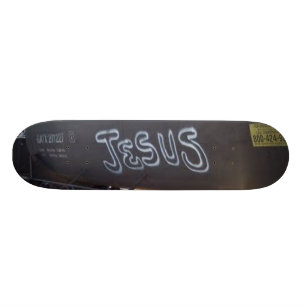 Real Traffiti Jesus Schaats Board Skateboard