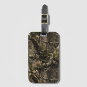 Real Tree Camouflage Bagagelabel (Voorkant (verticaal))