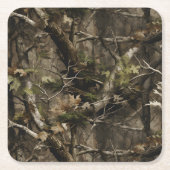 Real Tree Camouflage Kartonnen Onderzetters (Voorkant)
