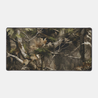 Real Tree Camouflage Mousepad / Desk Mat