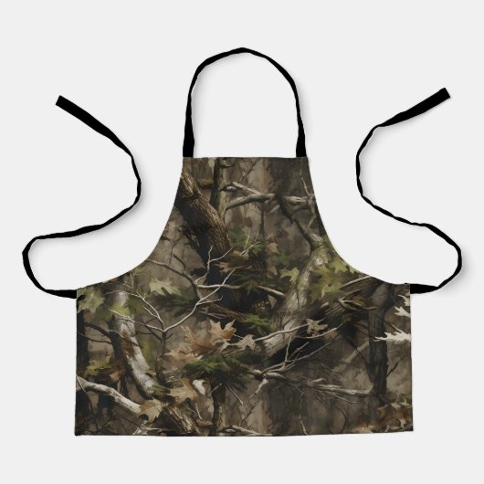 Real Tree Camouflage Schort (Voorkant)