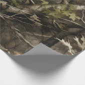 Real Tree Camouflage Wrapping Paper Cadeaupapier (Hoek)