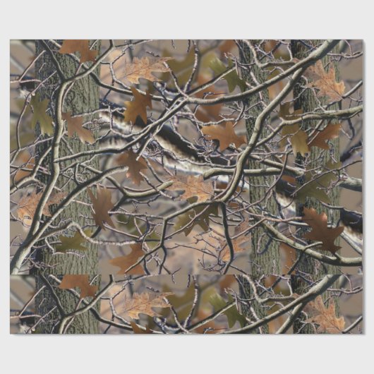 Real Tree Edge Camo Wrapping Paper Cadeaupapier (Vlak)