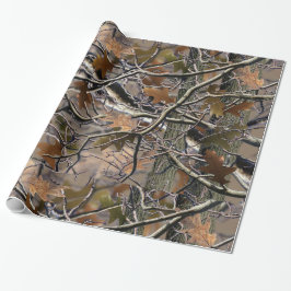 Real Tree Edge Camo Wrapping Paper Cadeaupapier