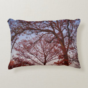 Real Trees Cotton Accent Photo Pillow 16 x 12 inch Accent Kussen