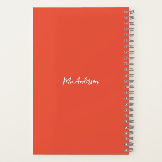 Real Tuxedo Bunny Notitieboek (Achterkant)