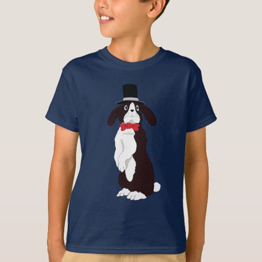 Real Tuxedo Bunny T-Shirt (Voorkant)