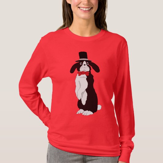 Real Tuxedo Bunny T-Shirt (Voorkant)