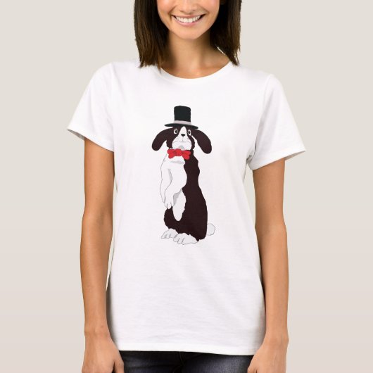 Real Tuxedo Bunny T-shirt (Voorkant)