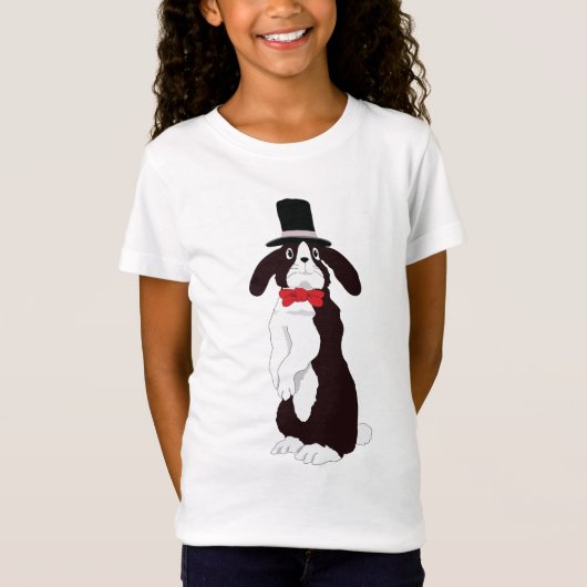 Real Tuxedo Bunny T-Shirt (Voorkant)
