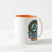 Real witch tweekleurige koffiemok (Voorkant rechts)