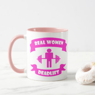 Real Women Deadlift Barbell Weightliftning Mok