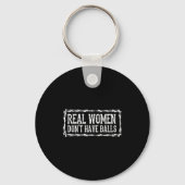 Real Women Dont Have Sleutelhanger (Voorkant)