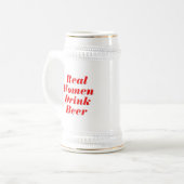 Real Women Drink Beer Bierpul (Voorkant links)