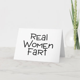 Real Women Fart Kaart