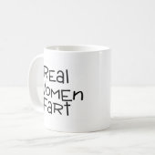 Real Women Fart Koffiemok (Voorkant links)