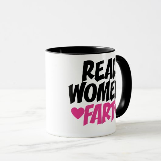 Real Women Fart Mok (Voorkant rechts)