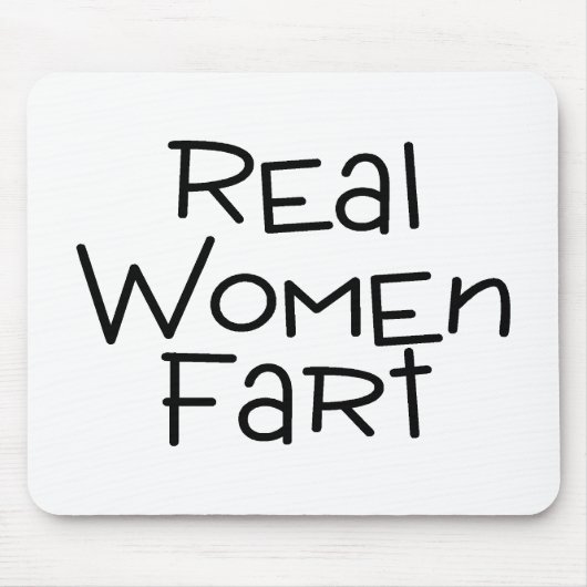 Real Women Fart Muismat (Voorkant)