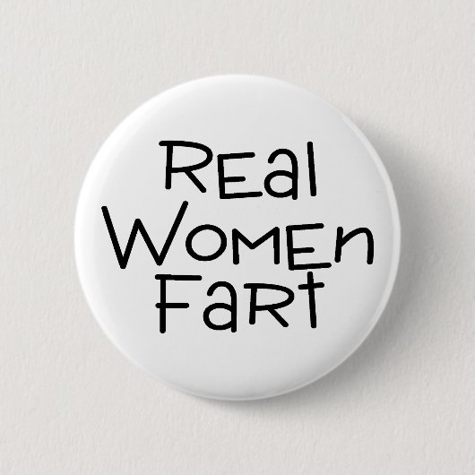 Real Women Fart Ronde Button 5,7 Cm (Voorkant)