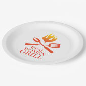 Real Women Grill Papieren Bordje (Gekanteld)