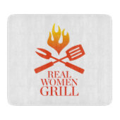 Real Women Grill Snijplank (Voorkant)