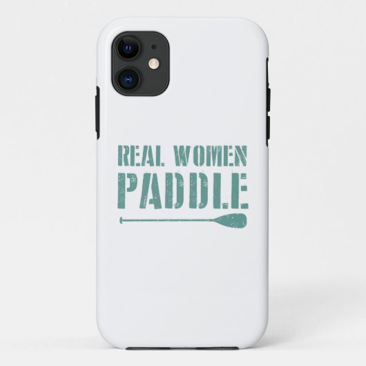 Real Women Paddle Case-Mate iPhone Case (Achterkant)