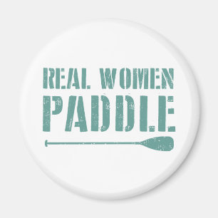 Real Women Paddle Magneet