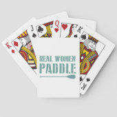 Real Women Paddle Pokerkaarten (Achterkant)