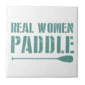 Real Women Paddle Tegeltje (Voorkant)