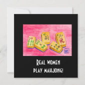 Real Women Play Mahjong (Achterkant)