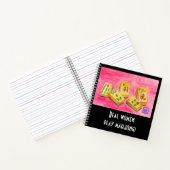 Real Women Play Mahjong Notitieboek (Binnen)