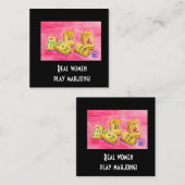 Real Women Play Mahjong Notitiekaartje (Voorkant / Achterkant)