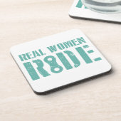 Real Women Ride Drankjes Onderzetter (Linkerzijde)